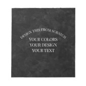 Bloc-note Créez votre propre (Devant)