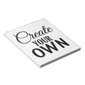 Bloc-note Créez votre propre (Incliné)