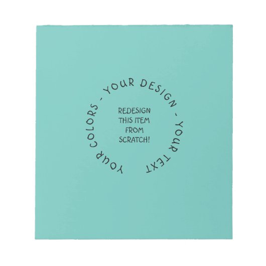 Bloc-note Créez votre propre (Devant)