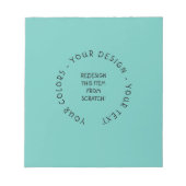 Bloc-note Créez votre propre (Devant)