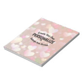 Bloc-note Créez votre propre (Tourné)