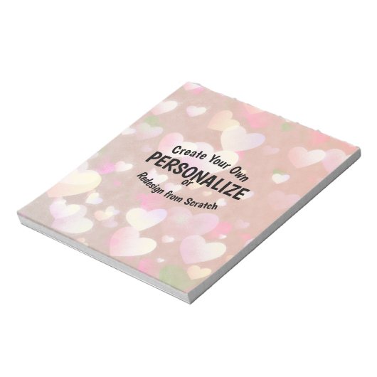 Bloc-note Créez votre propre (Tourné)