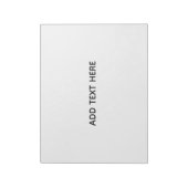 Bloc-note Créez votre propre blanc (Tourné)