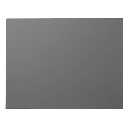 Bloc-note Créez Votre Propre Conception Personnalisée gris f (Devant)