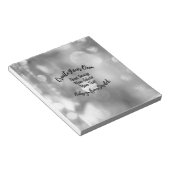 Bloc-note Créez votre propre couleur/conception personnalisé (Incliné)