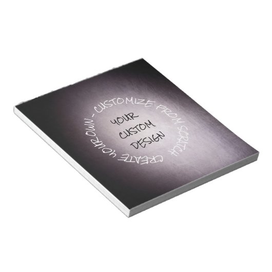 Bloc-note Créez votre propre Customisé (Incliné)