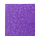 Bloc-note Créez votre propre Parties scintillant violette (Devant)