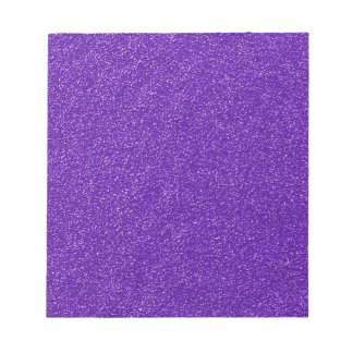 Bloc-note Créez votre propre Parties scintillant violette