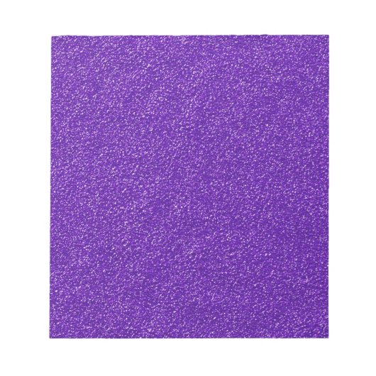 Bloc-note Créez votre propre Parties scintillant violette (Devant)