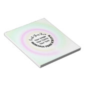 Bloc-note Créez Votre Propre Personnalisé (Incliné)