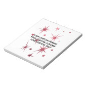 Bloc-note Créez Votre Propre Personnalisé (Tourné)