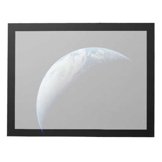 Bloc-note Crescent Terre De La Mission Apollo 4. (Devant)