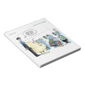 Bloc-note Crimes de souris par Rick London Funny (Incliné)
