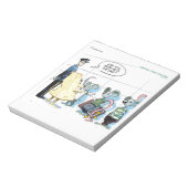 Bloc-note Crimes de souris par Rick London Funny (Tourné)