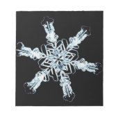 Bloc-note cristal de neige stellaire (Devant)