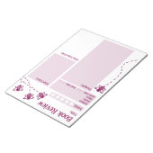 Bloc-note Critique du livre Lecture Bee Notepad (Incliné)