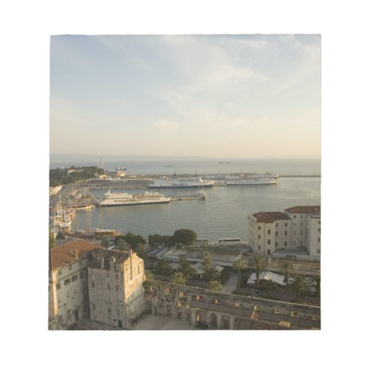 Bloc-note Croatie, Dalmatie, Split. Vue de Riva (Devant)
