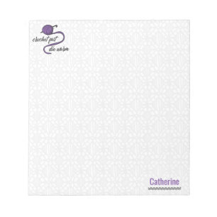 Bloc-note Crochet Violet Rapide, Mourir Chaud