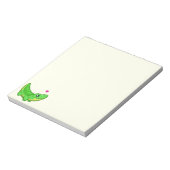 Bloc-note Crocodile mignon amour kawaii dessin animé enfants (Tourné)