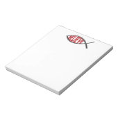 Bloc-note Croire Poisson-Rouge (Tourné)