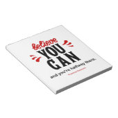 Bloc-note Crois Que Tu Peux (Incliné)