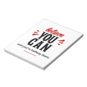 Bloc-note Crois Que Tu Peux (Tourné)