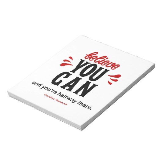 Bloc-note Crois Que Tu Peux (Tourné)