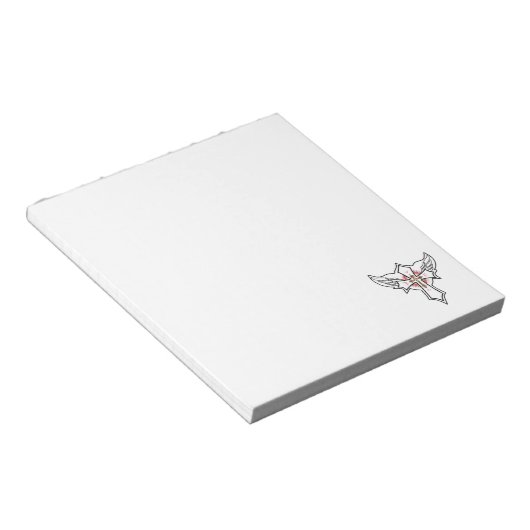 Bloc-note Croix chrétienne (Incliné)