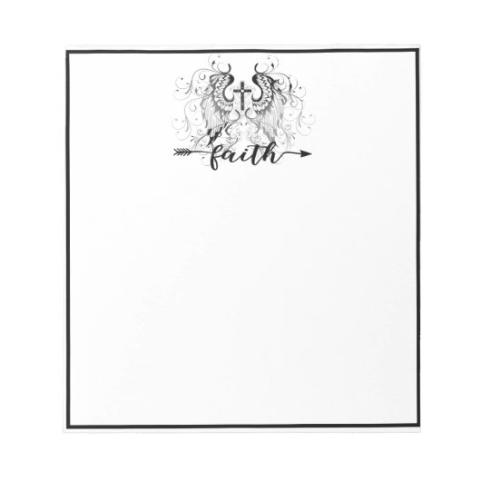 Bloc-note Croix de foi (Devant)