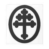 Bloc-note Croix de Lorraine (Devant)