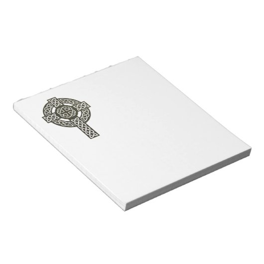 Bloc-note Croix de noeud celtique (Incliné)