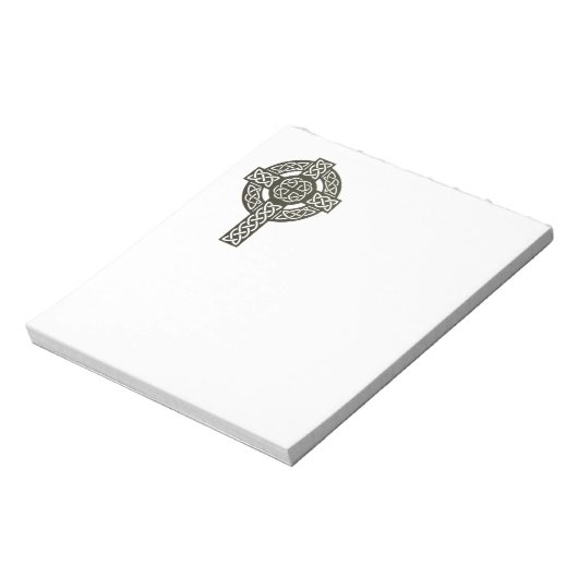 Bloc-note Croix de noeud celtique (Tourné)