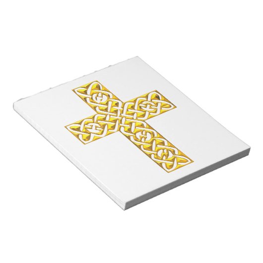 Bloc-note Croix d'or (Incliné)