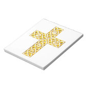 Bloc-note Croix d'or (Tourné)