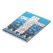 Bloc-note Croix florale (Tourné)