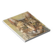 Bloc-note Croquis au crayon Tabby Cat (Incliné)