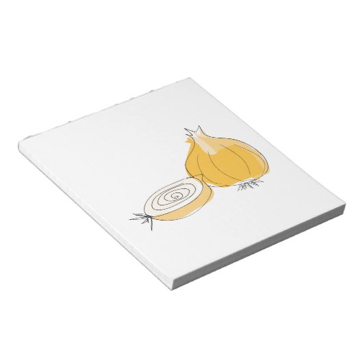 Bloc-note Croquis d'oignon (Incliné)