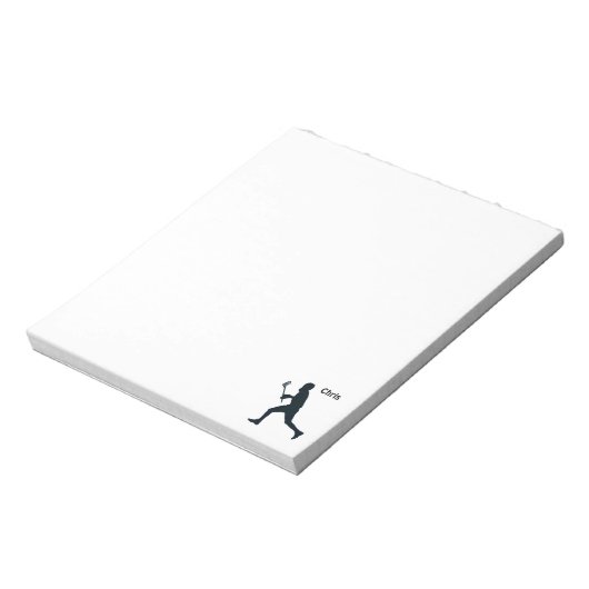 Bloc-note Crosse personnalisée (Tourné)