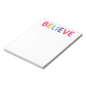 Bloc-note Croyez brillant (Tourné)