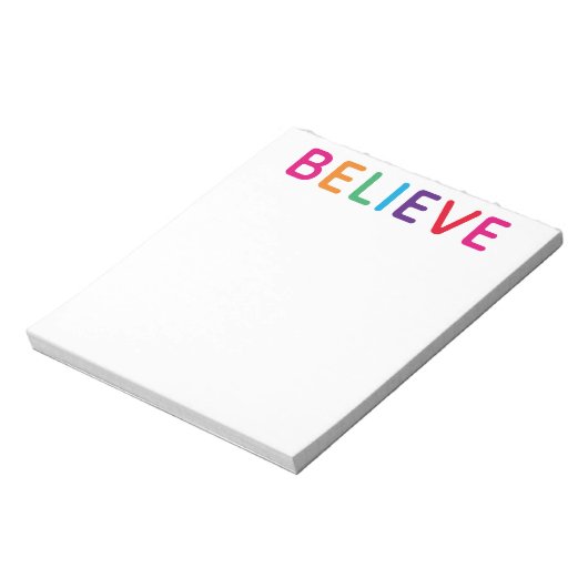 Bloc-note Croyez brillant (Tourné)