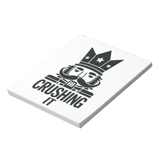 Bloc-note Cruser Il Drôle Noir Casse-Noisette (Tourné)