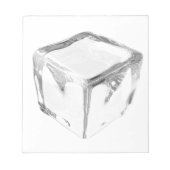 Bloc-note Cube à glace (Devant)