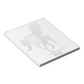 Bloc-note Cubisme de Cheval Gris (Incliné)