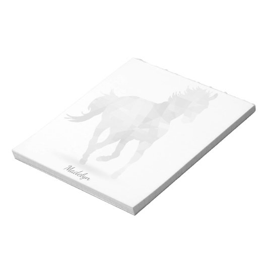 Bloc-note Cubisme de Cheval Gris (Tourné)