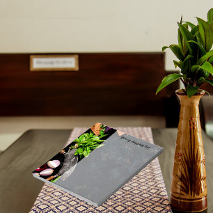 Bloc-note Cuisine alimentaire famille épicerie liste d'achat