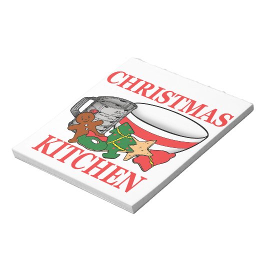 Bloc-note cuisine de noël (Tourné)