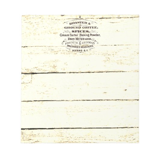 Bloc-note Cuisine vintage (Devant)