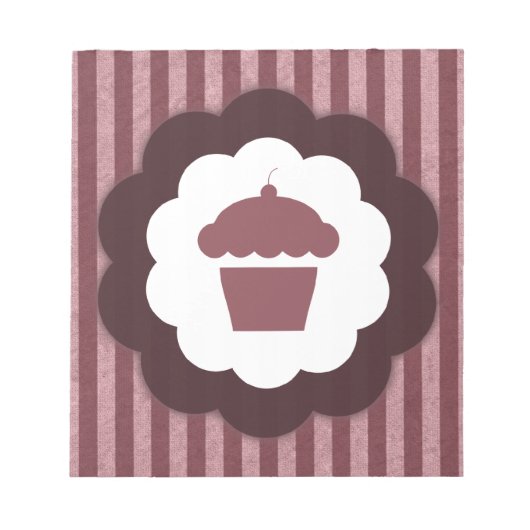 Bloc-note cupcake (Devant)