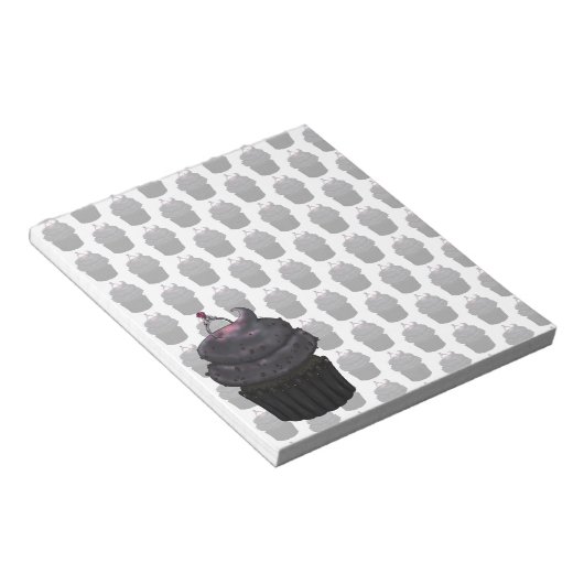 Bloc-note Cupcake Fiançailles doux (Incliné)