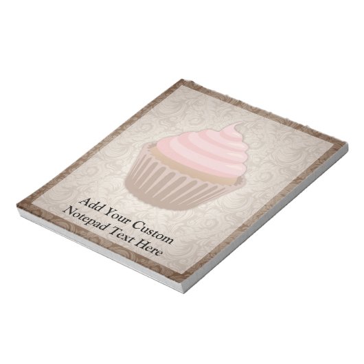 Bloc-note Cupcake rose/Brown (Tourné)